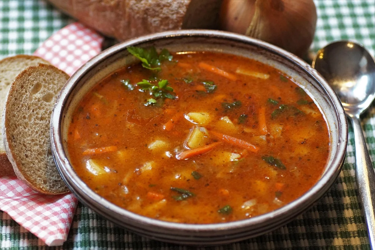 Recette basique : ma soupe 5 légumes en 14 minutes